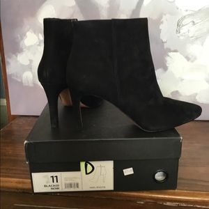 Suede ankle boots
